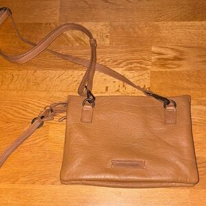 Lucky Brand Brown Leather Crossbody Bag